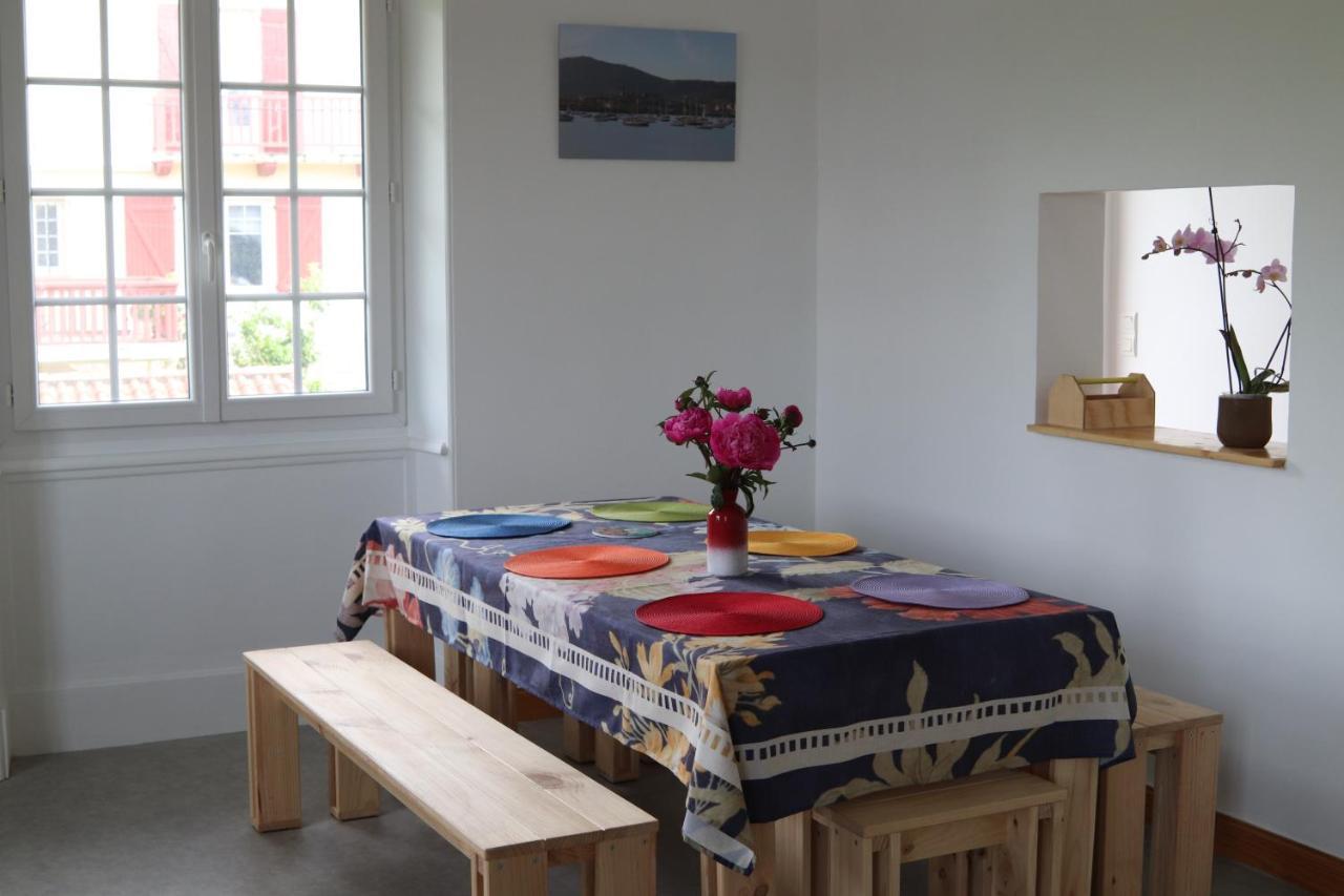Chambres D'Hotes "Hor Dago" Pres De La Gare D'Hendaye Avec Le Petit-Dejeuner ภายนอก รูปภาพ